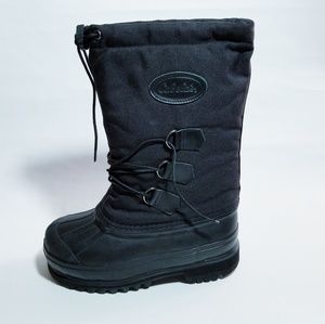 Cabela's Black Womens Sz 6 Snow Boot Thermal